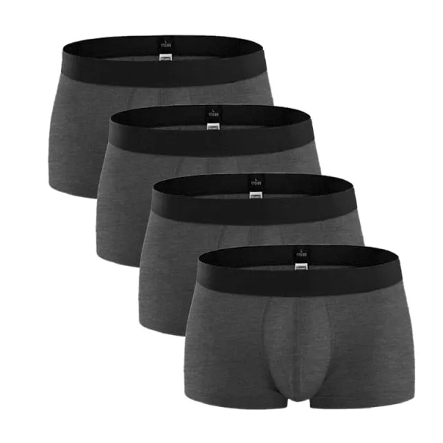 4 Pack Cotton Shorts Men's Panties Shorts Home Underpants Men Trunks Underwear Boxers