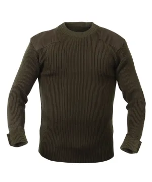 ACRYLIC COMMANDO SWEATER