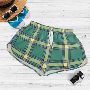 Alberta Province Canada Tartan Womens Shorts