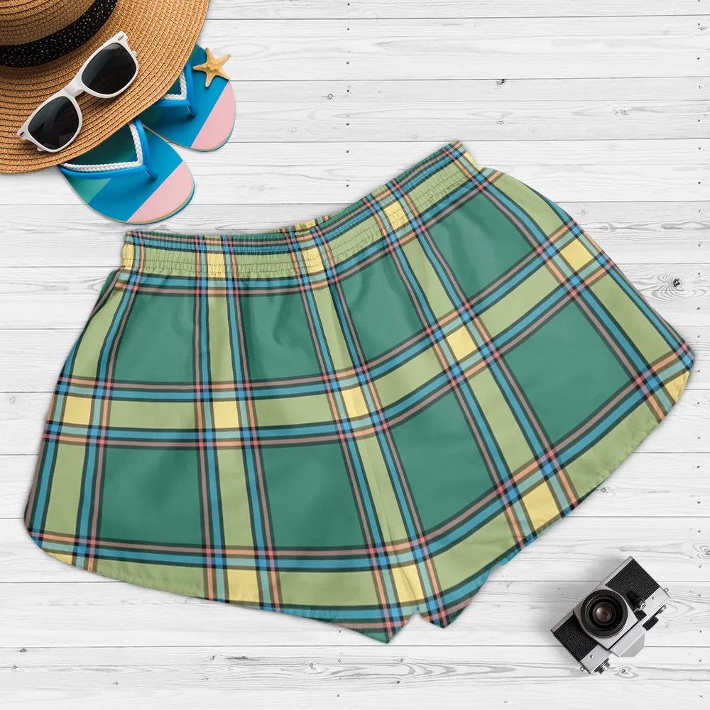 Alberta Province Canada Tartan Womens Shorts