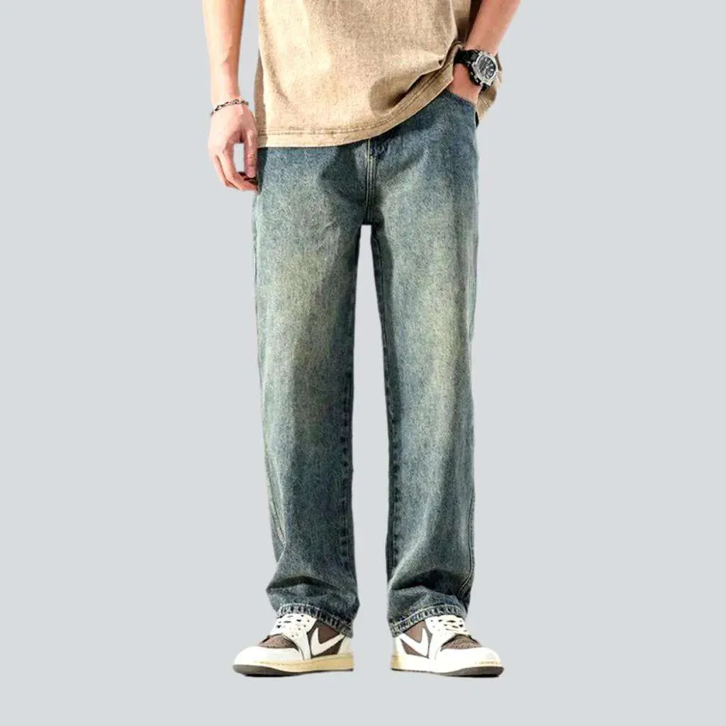 Baggy fashion jeans
 for men