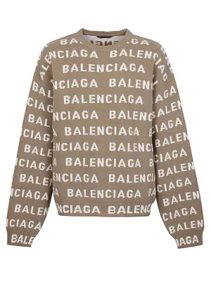 Balenciaga Sweaters Beige