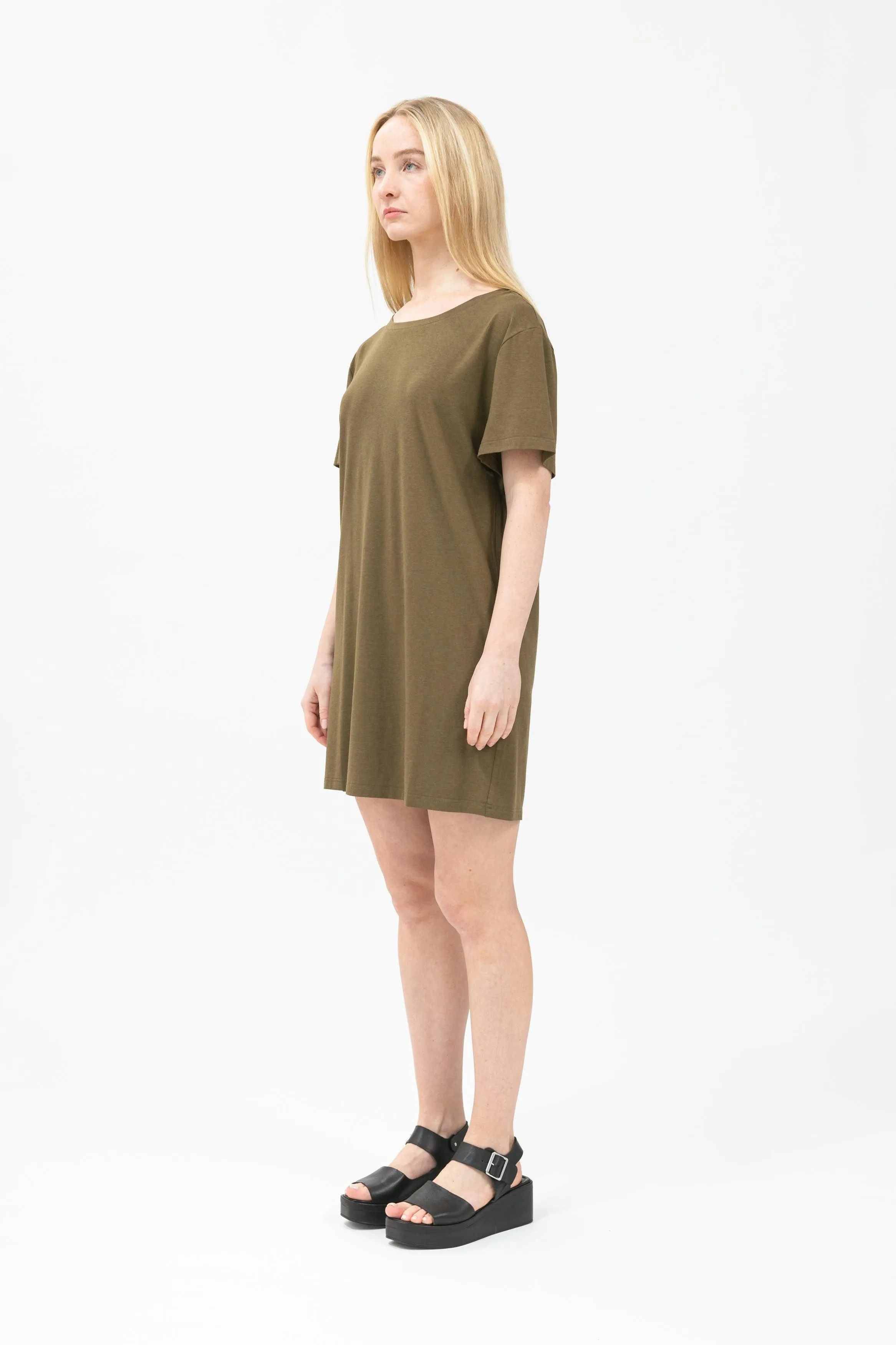 Bamboo Oversized Long Tee Dress