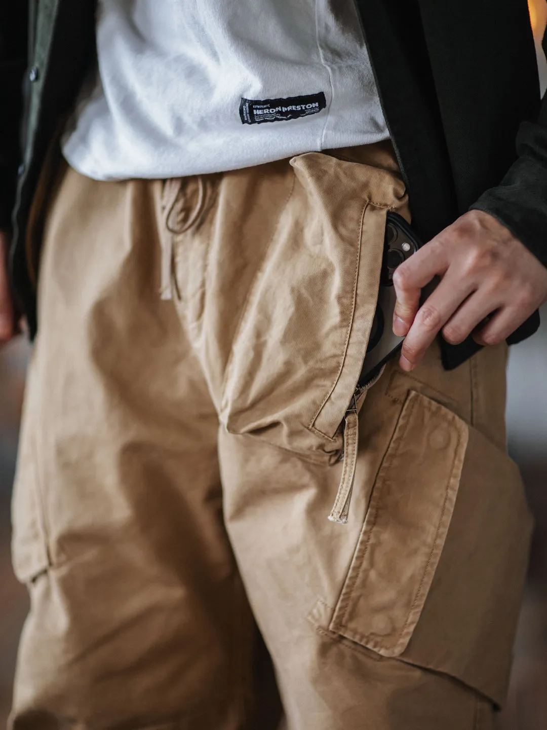 BIG POCKET CARGO PANTS