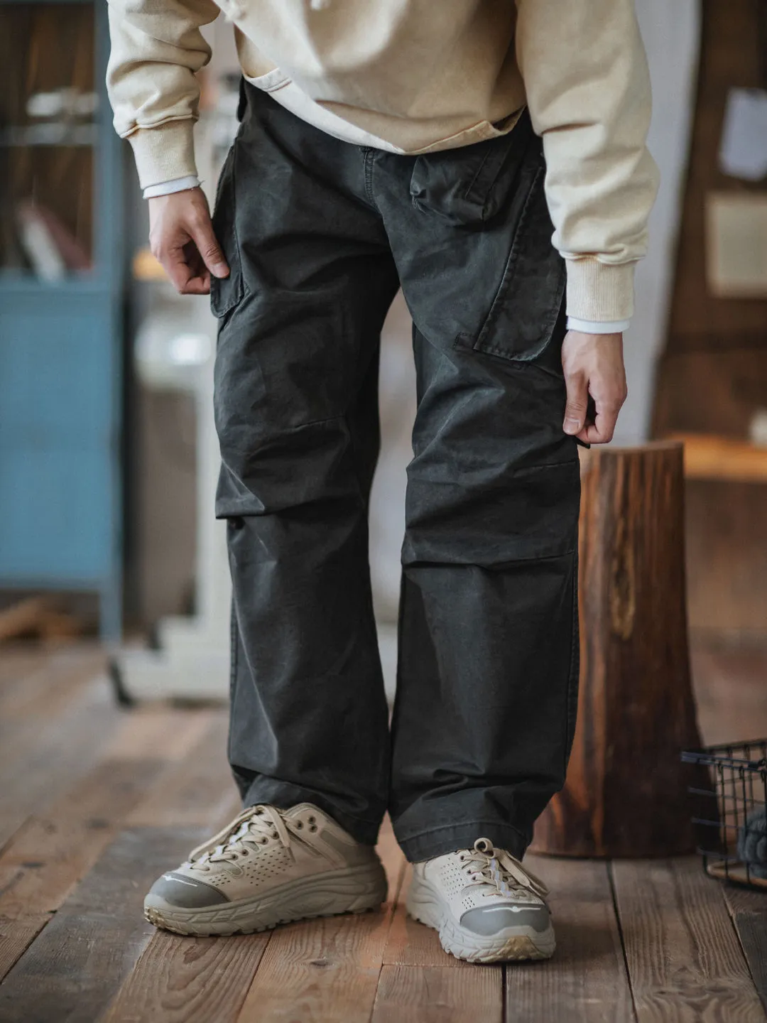 BIG POCKET CARGO PANTS