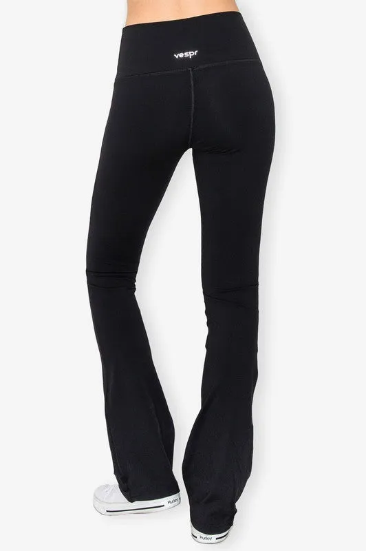 Black Flare Leggings