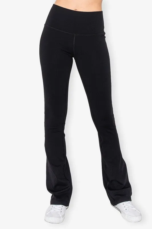 Black Flare Leggings