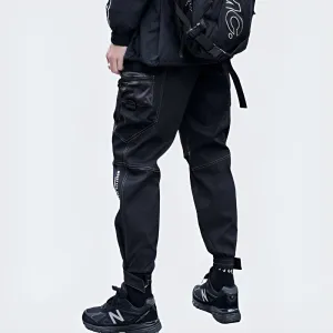 Black Skinny Cargo Pants