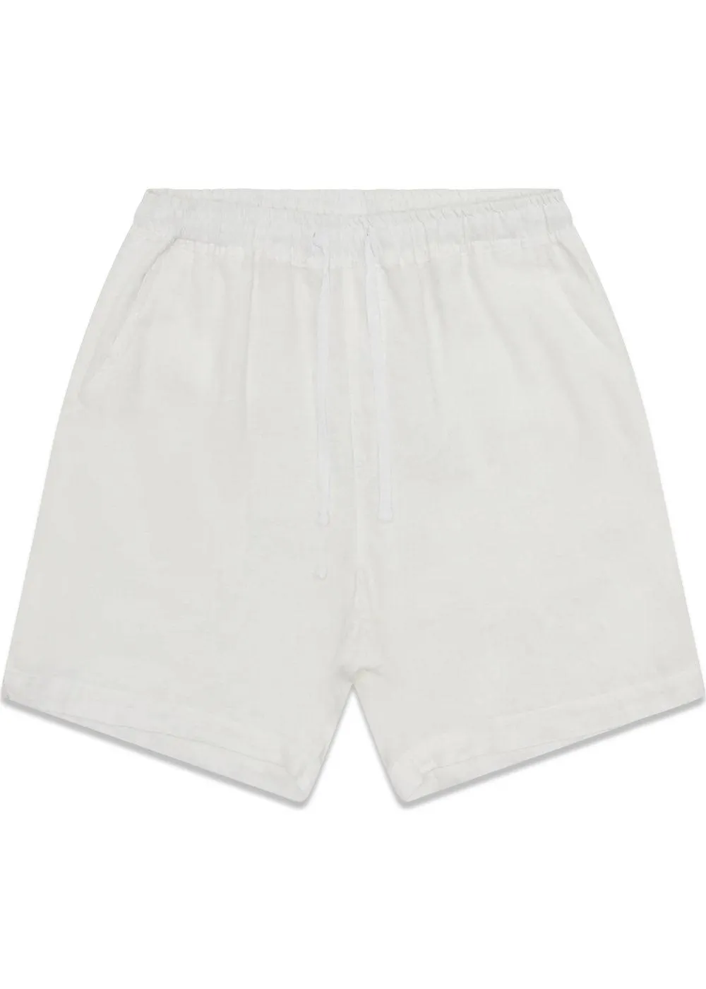 Bommy Linen Shorts - Off White