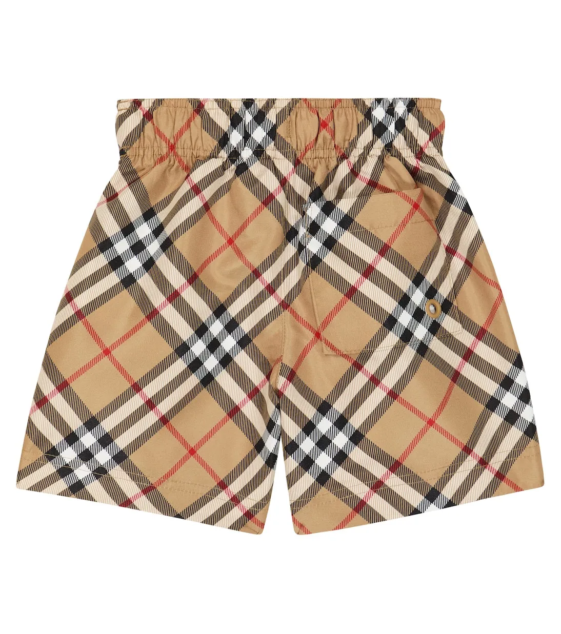 Burberry Children's plaid swimming trunks Burberry Kids, multicolor