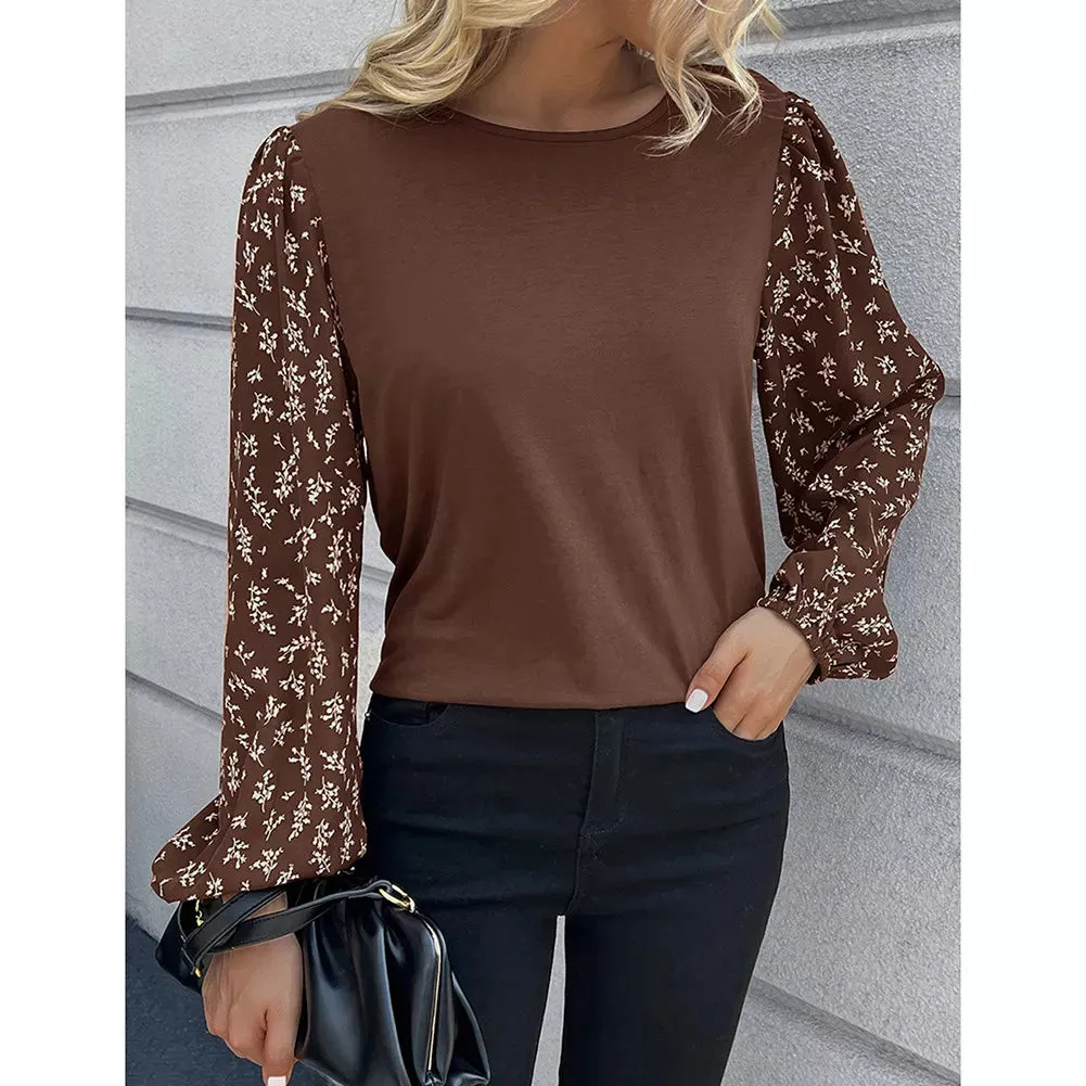 Buy Women's Brown Long Sleeve Top Online