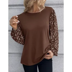 Buy Women's Brown Long Sleeve Top Online