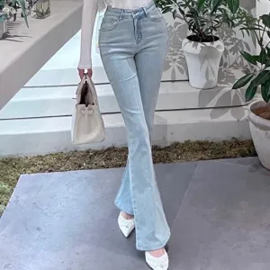 Chic Sweetheart High Waist Fit Jeans for Women