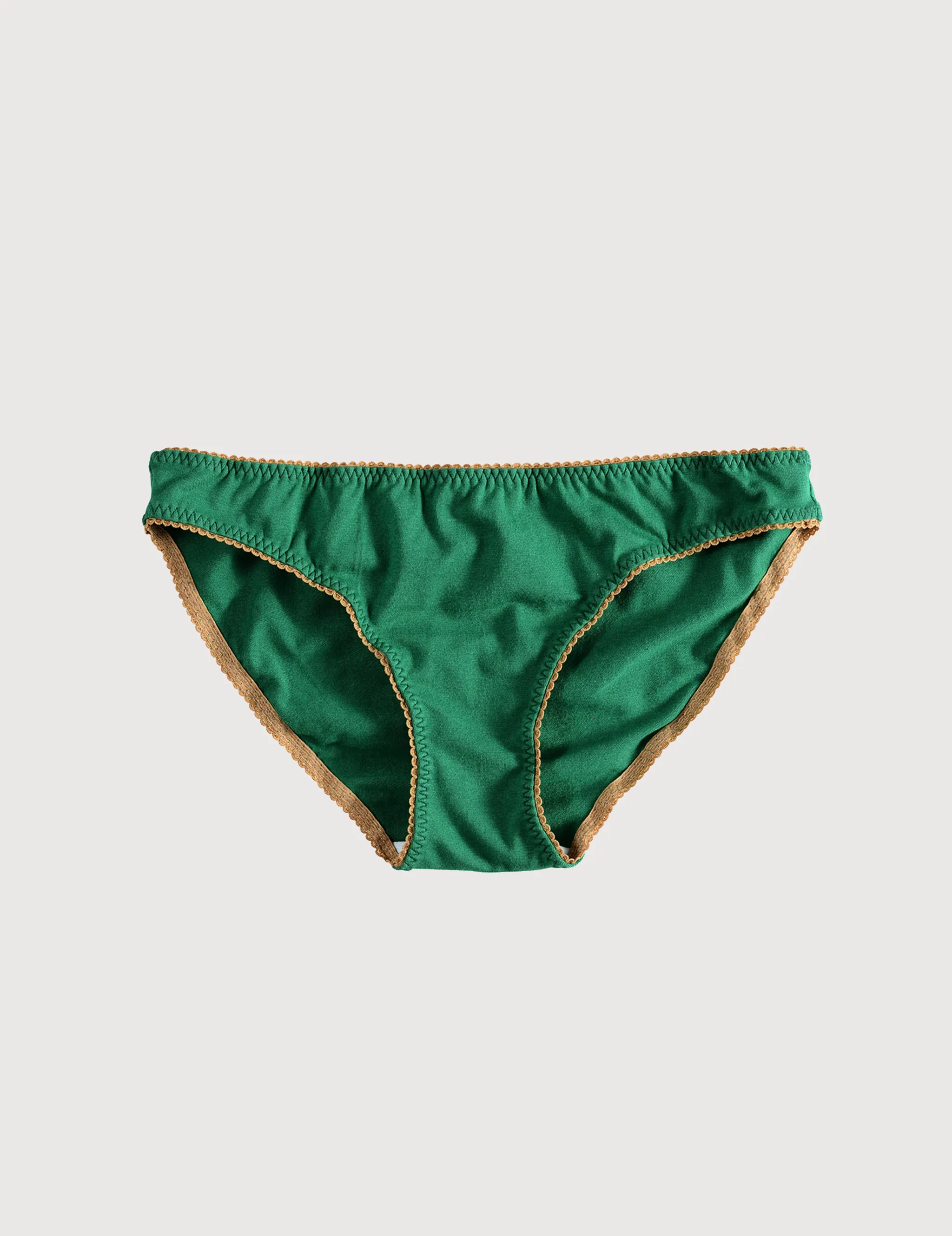 COTTON Emerald Green Bottoms