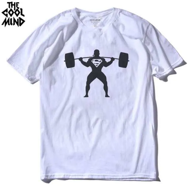 cotton no pain no gain print men casual body building o-neck men Tshirt short sleeve T-shirt tee shirt