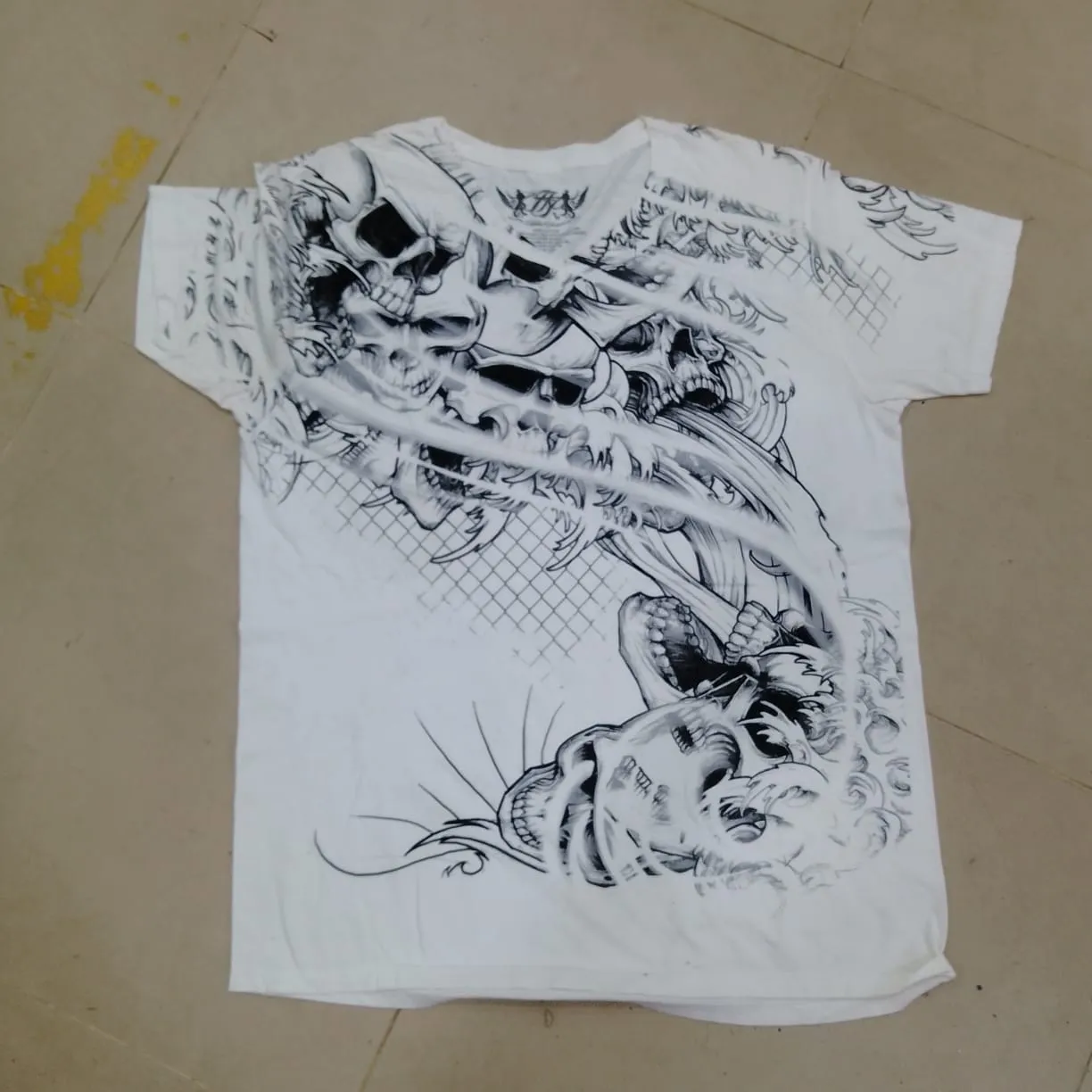 CR2742 Skull T-shirts - 30 Pcs