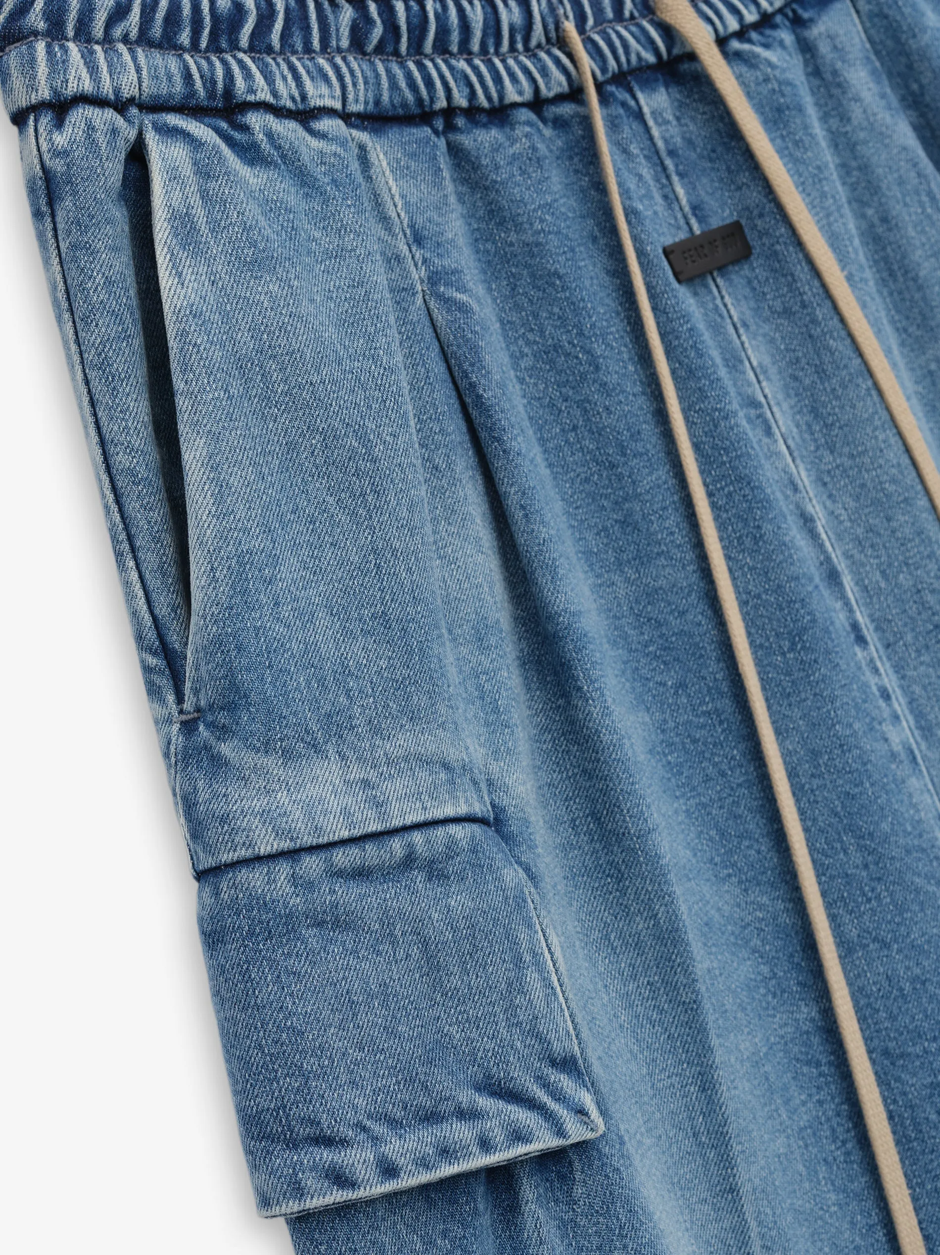 Denim Cargo Pant