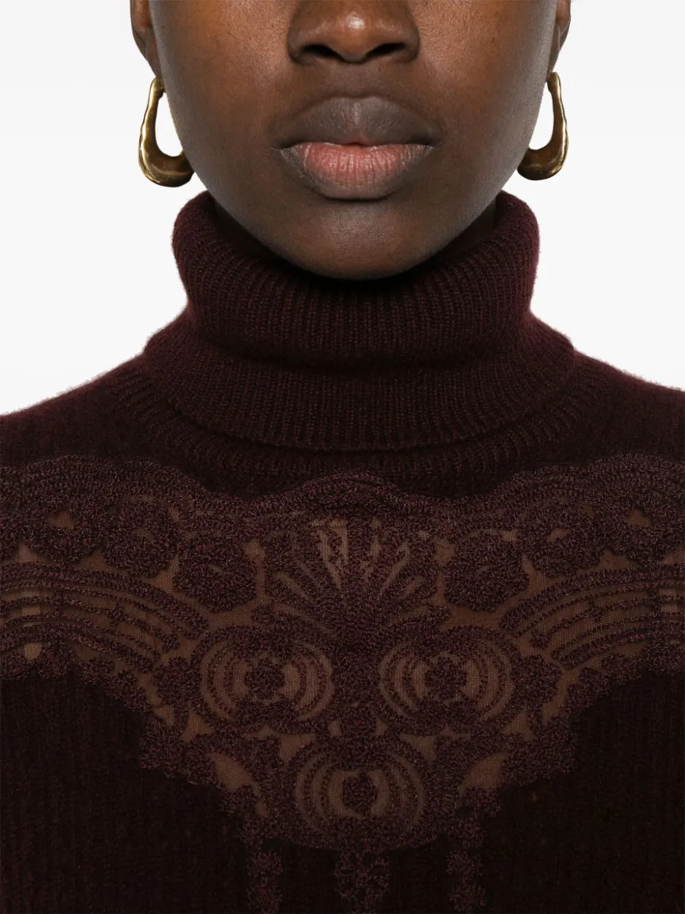 Ermanno Scervino Sweaters Bordeaux