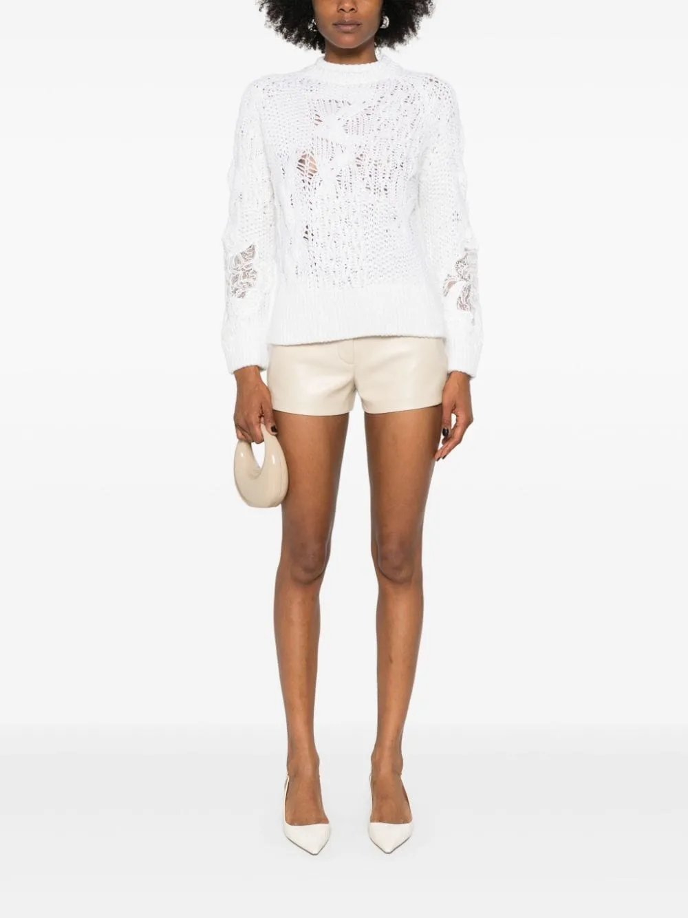 Ermanno Scervino Sweaters White