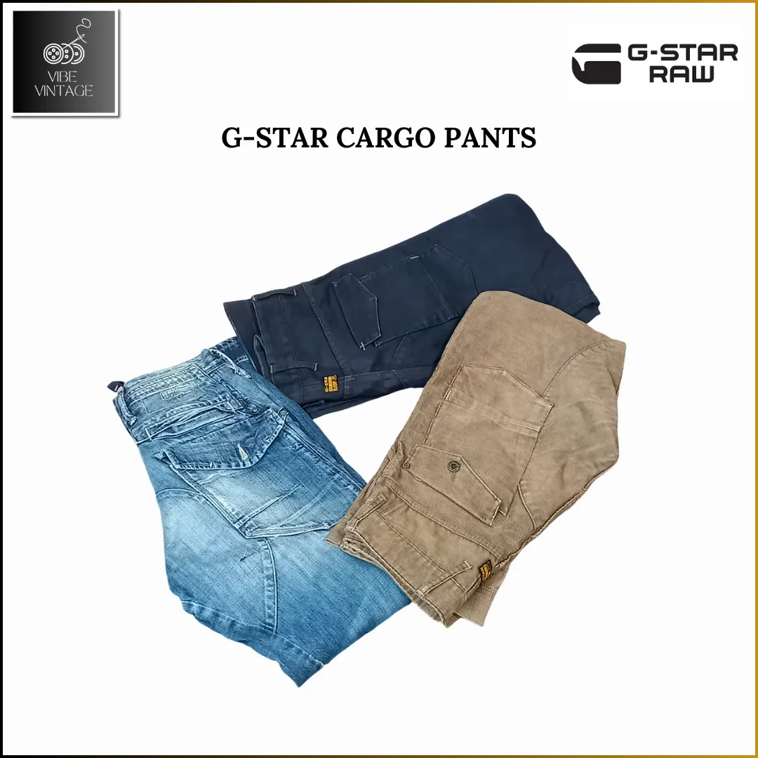 G-STAR CARGO PANTS - 05 PCS