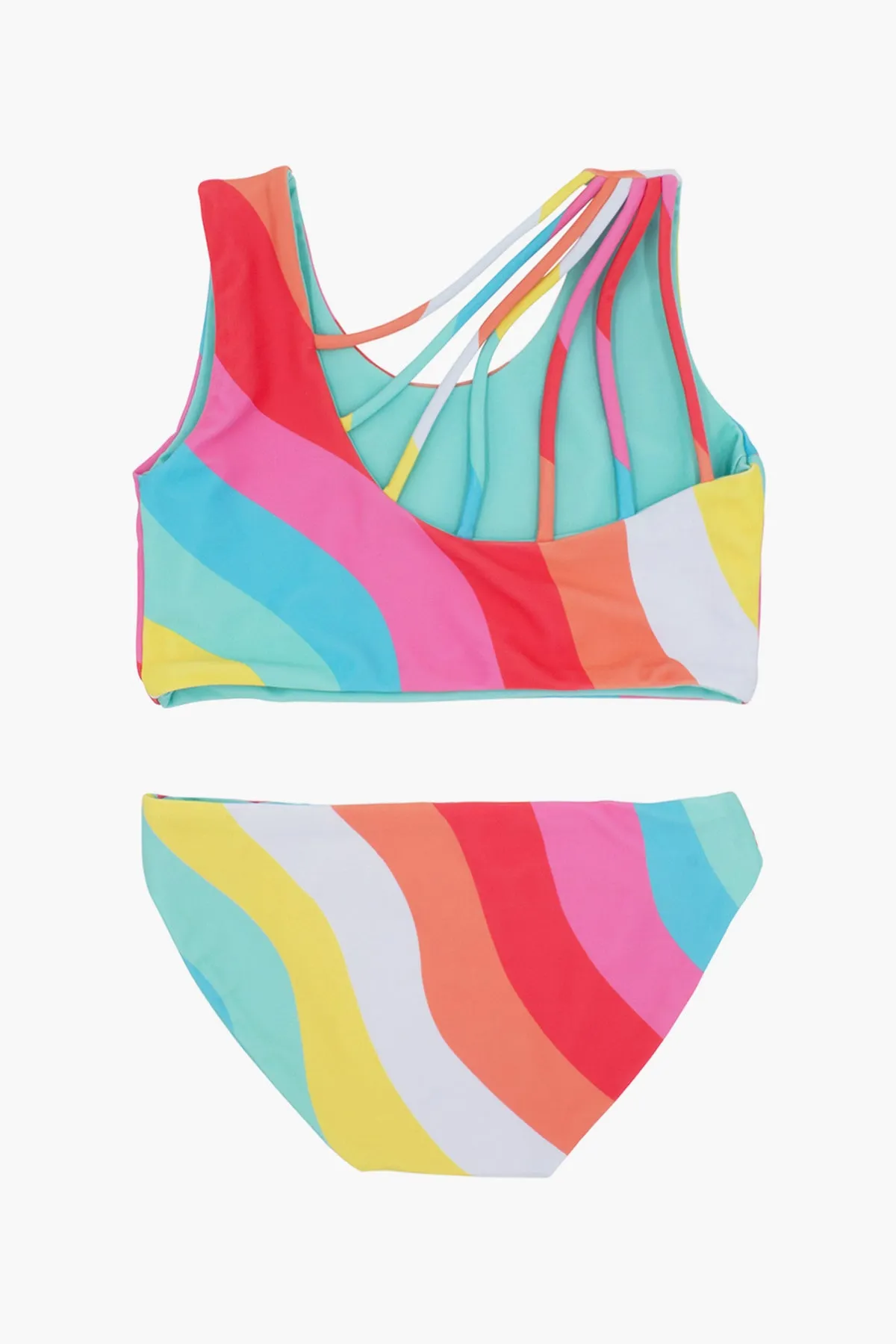 Girls Swimsuit Feather 4 Arrow Summer Sun Reversible (Size 2 left)