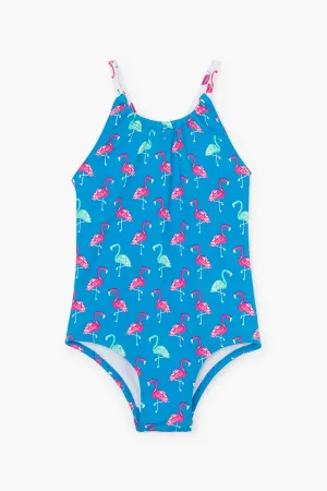 Hatley Fancy Flamingos Girls Swimsuit