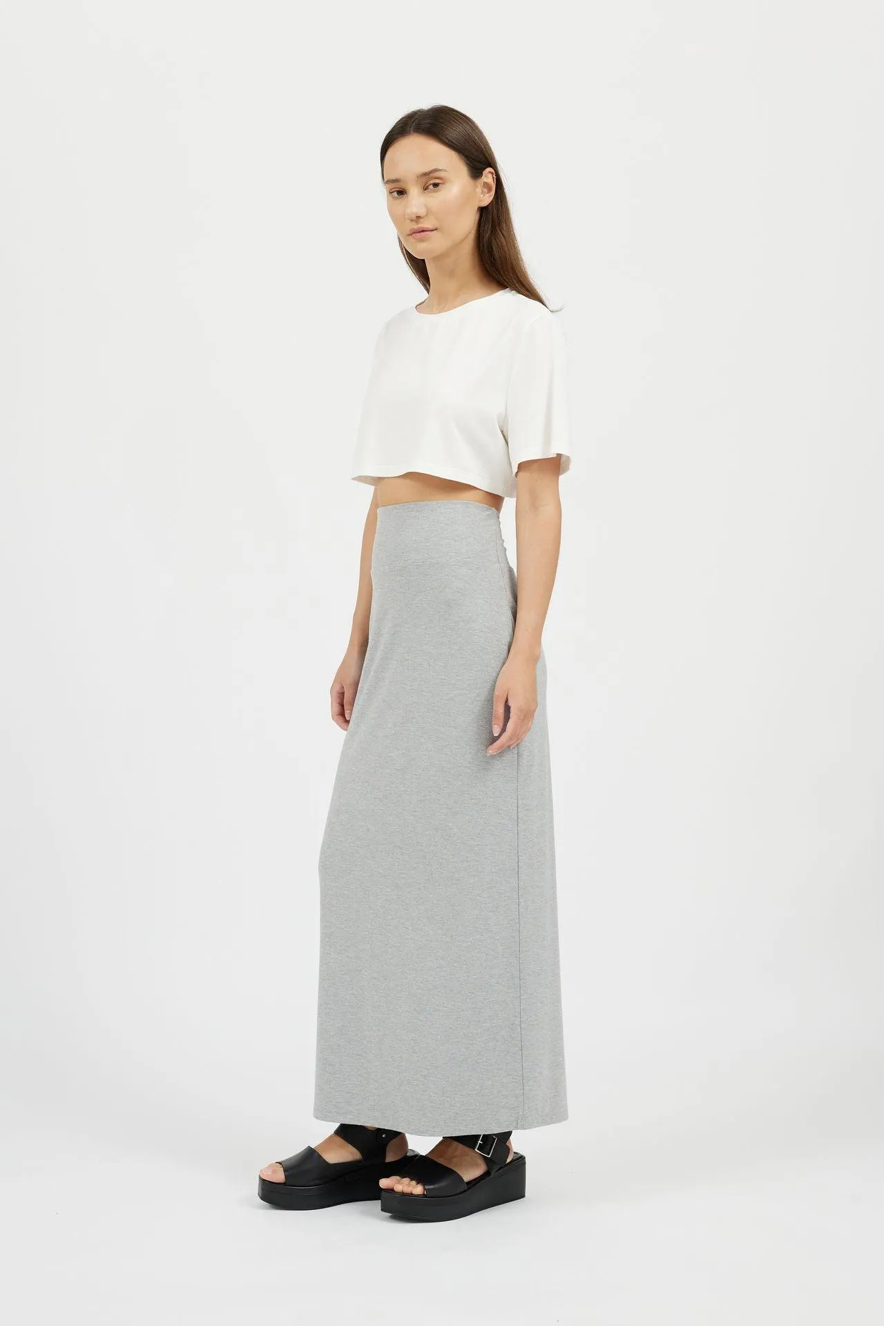 High Waisted Pencil Skirt