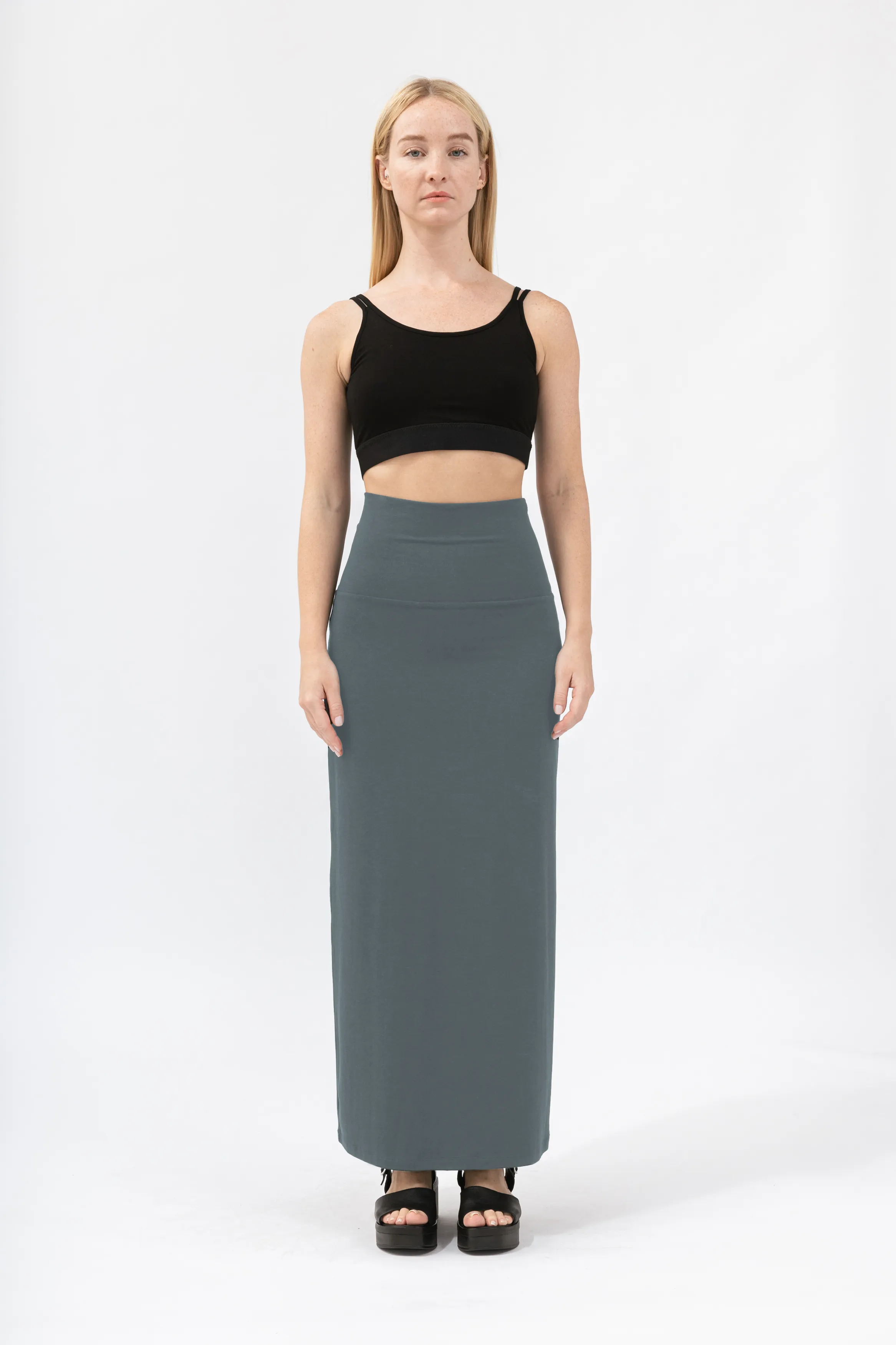 High Waisted Pencil Skirt