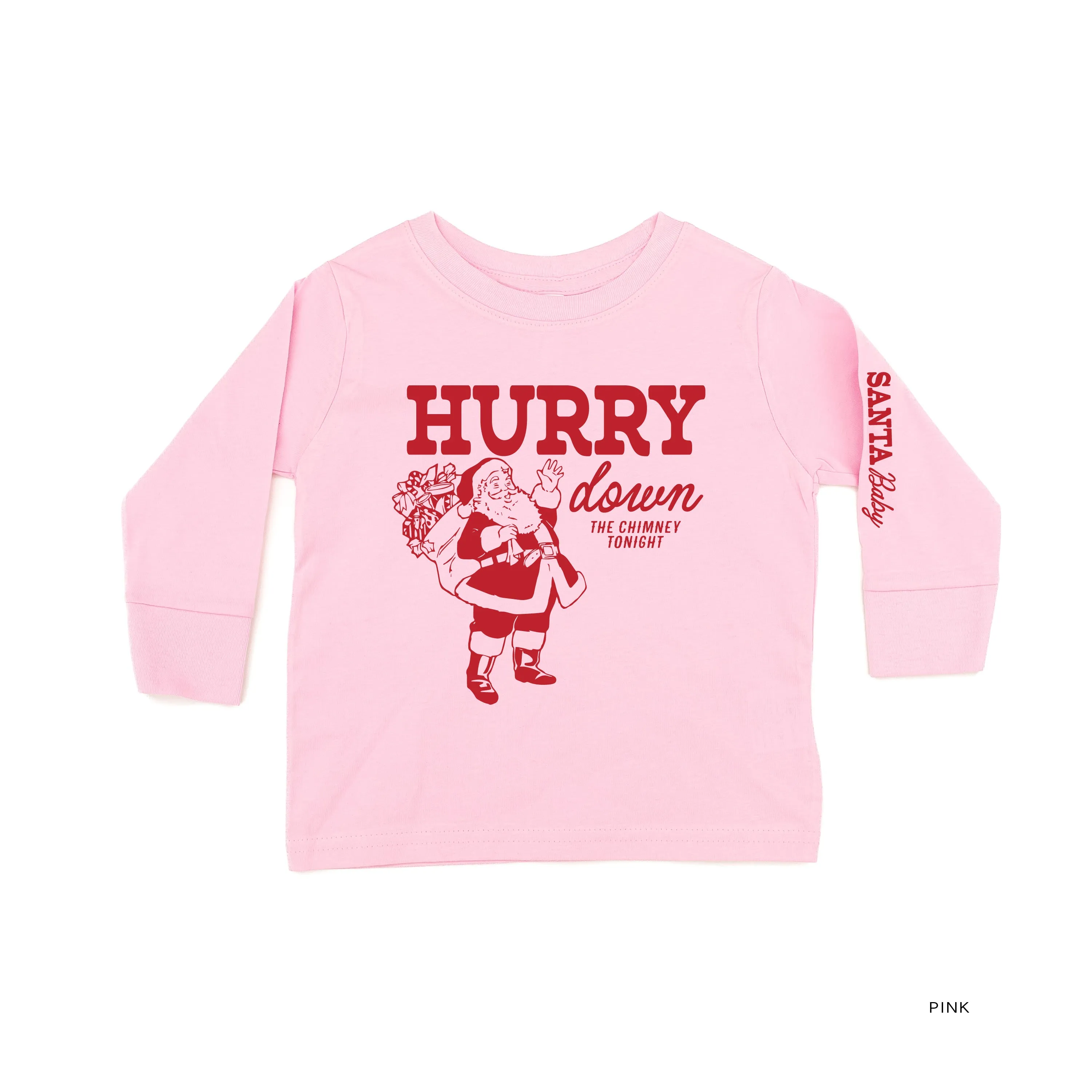 Hurry Down The Chimney Tonight (sd) - Child LONG SLEEVE Tee