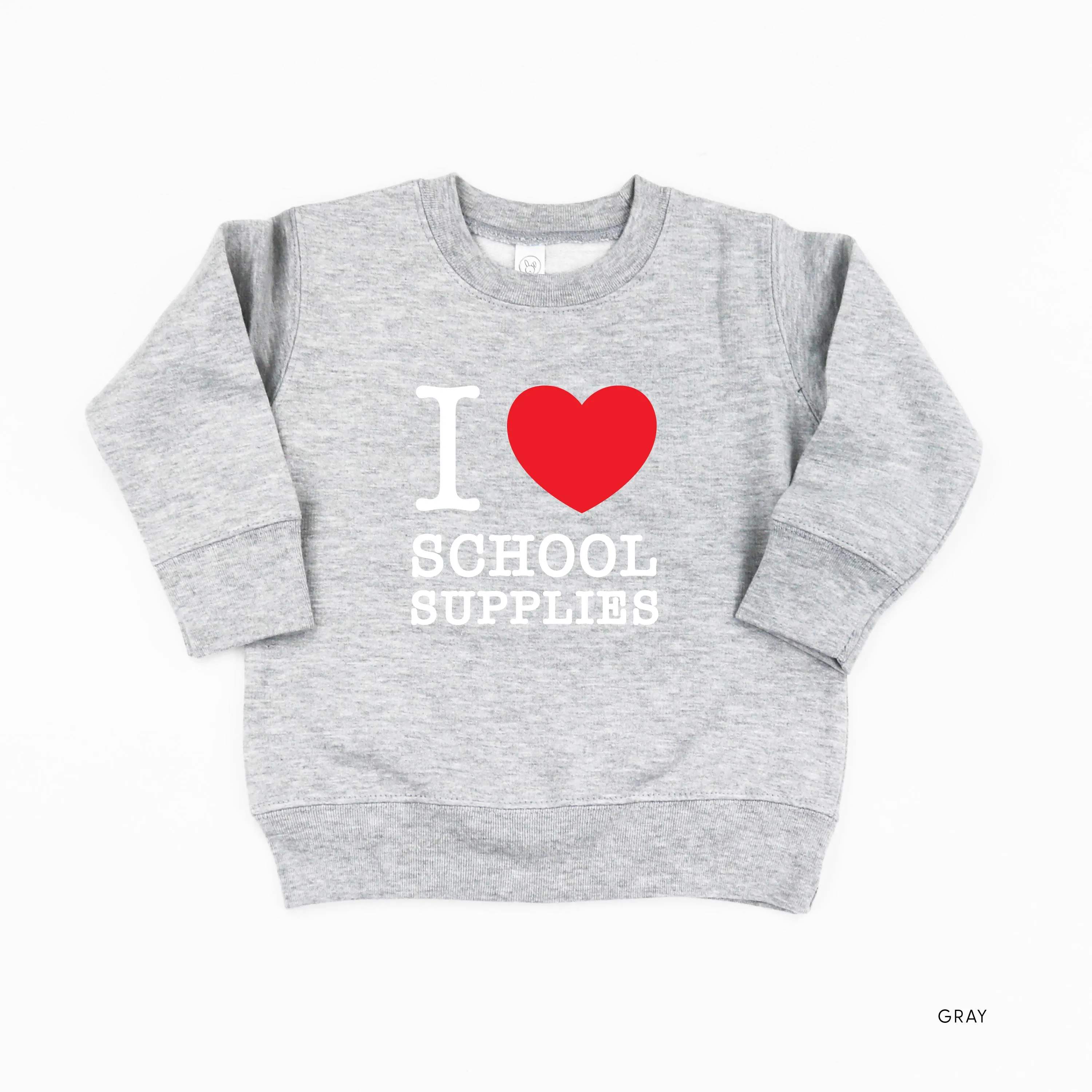 I ♥ School Supplies - Child Sweater