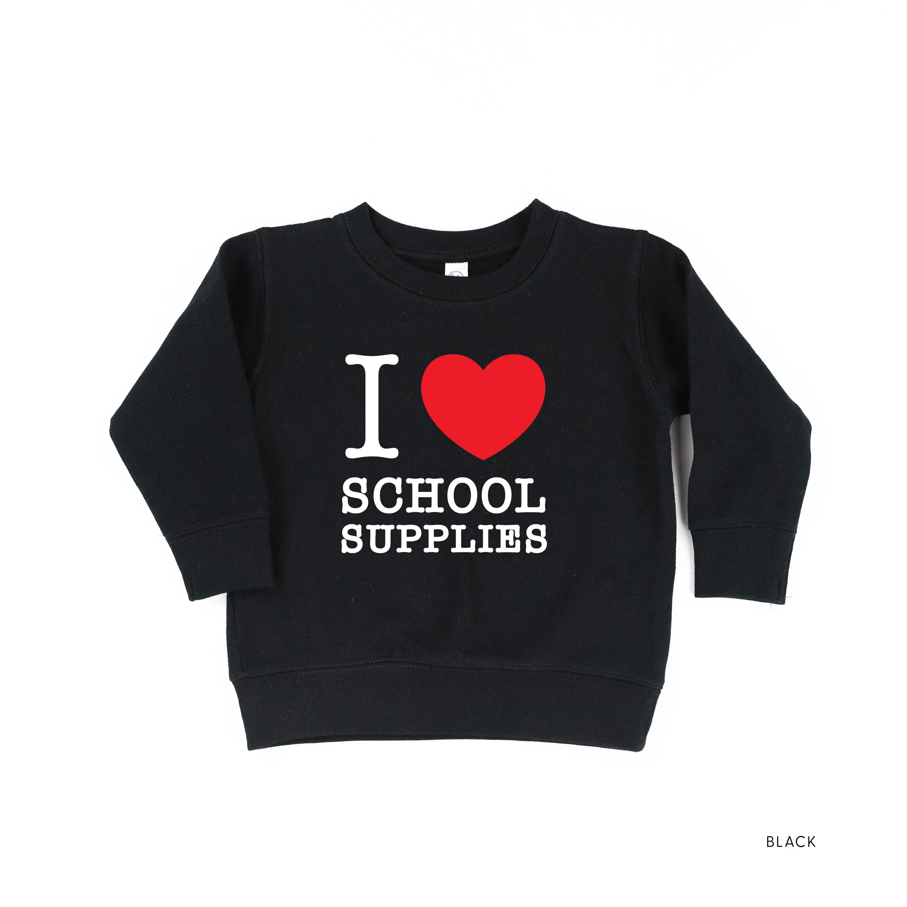 I ♥ School Supplies - Child Sweater