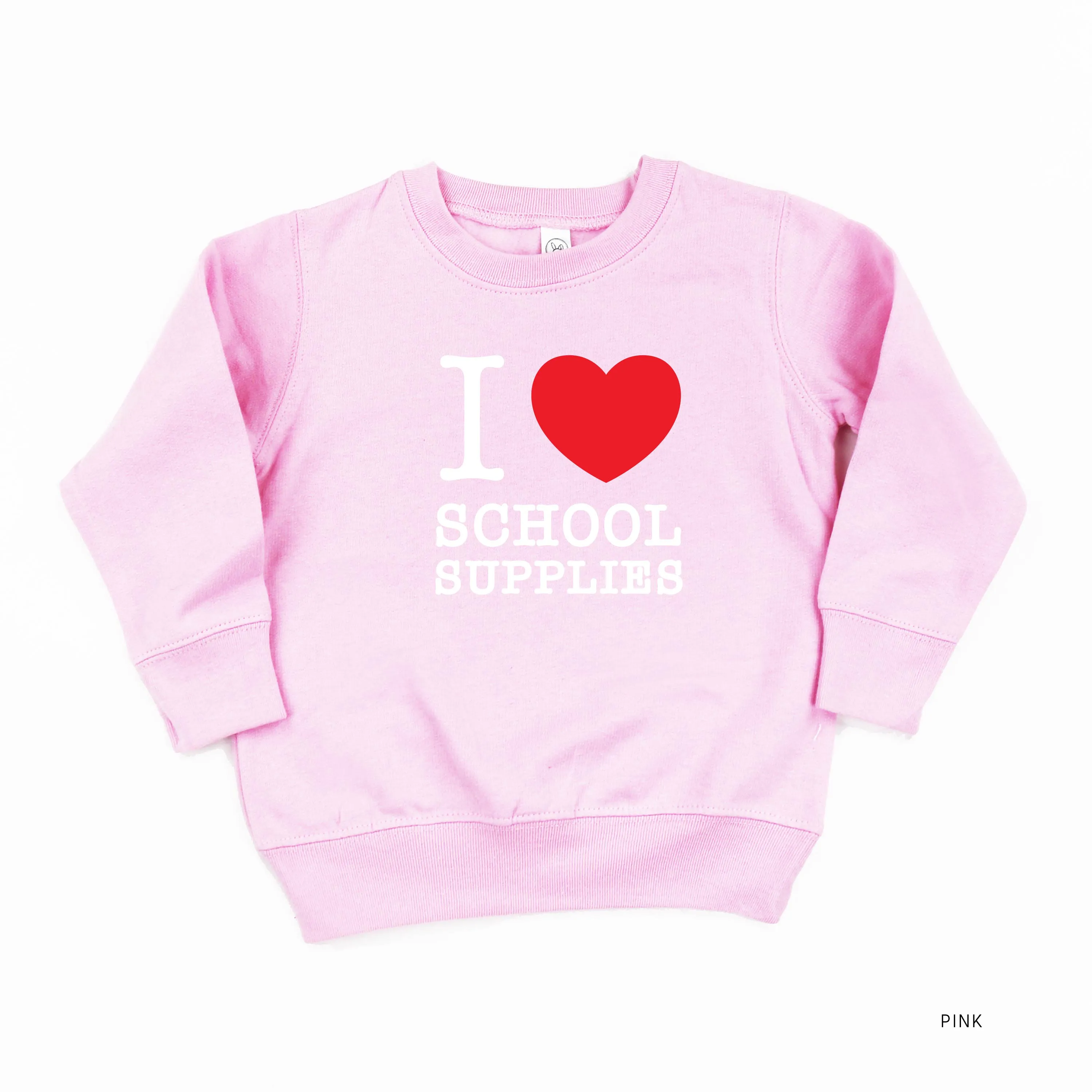 I ♥ School Supplies - Child Sweater