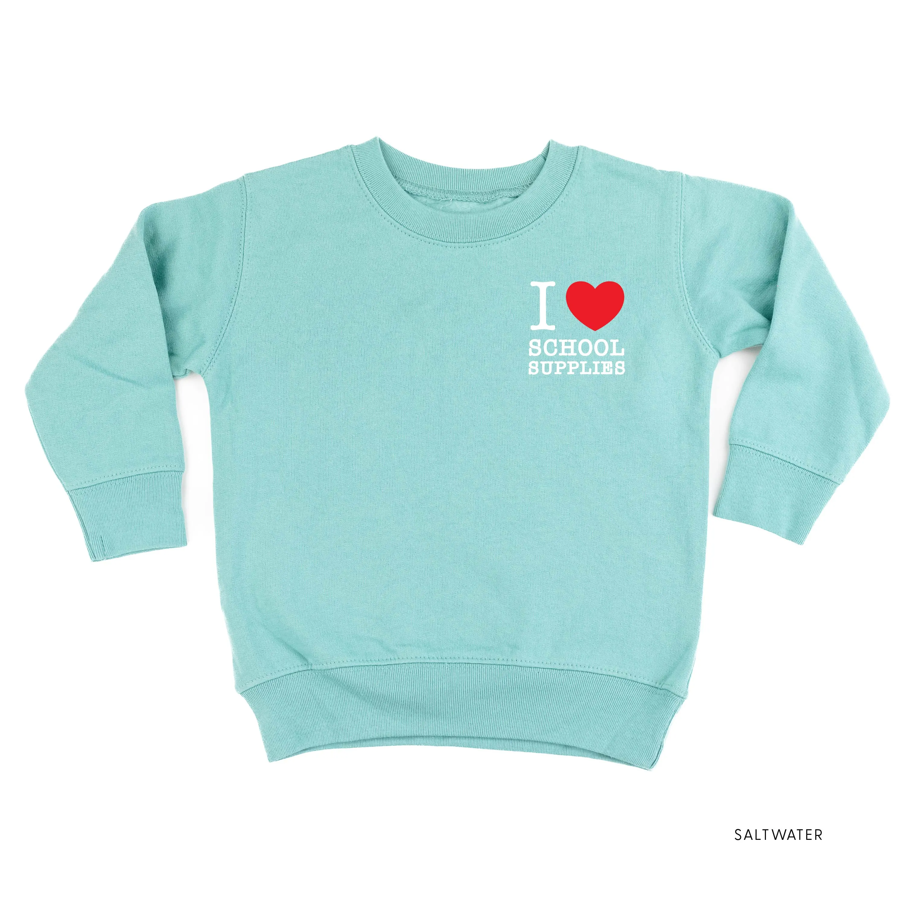 I ♥ School Supplies - Child Sweater