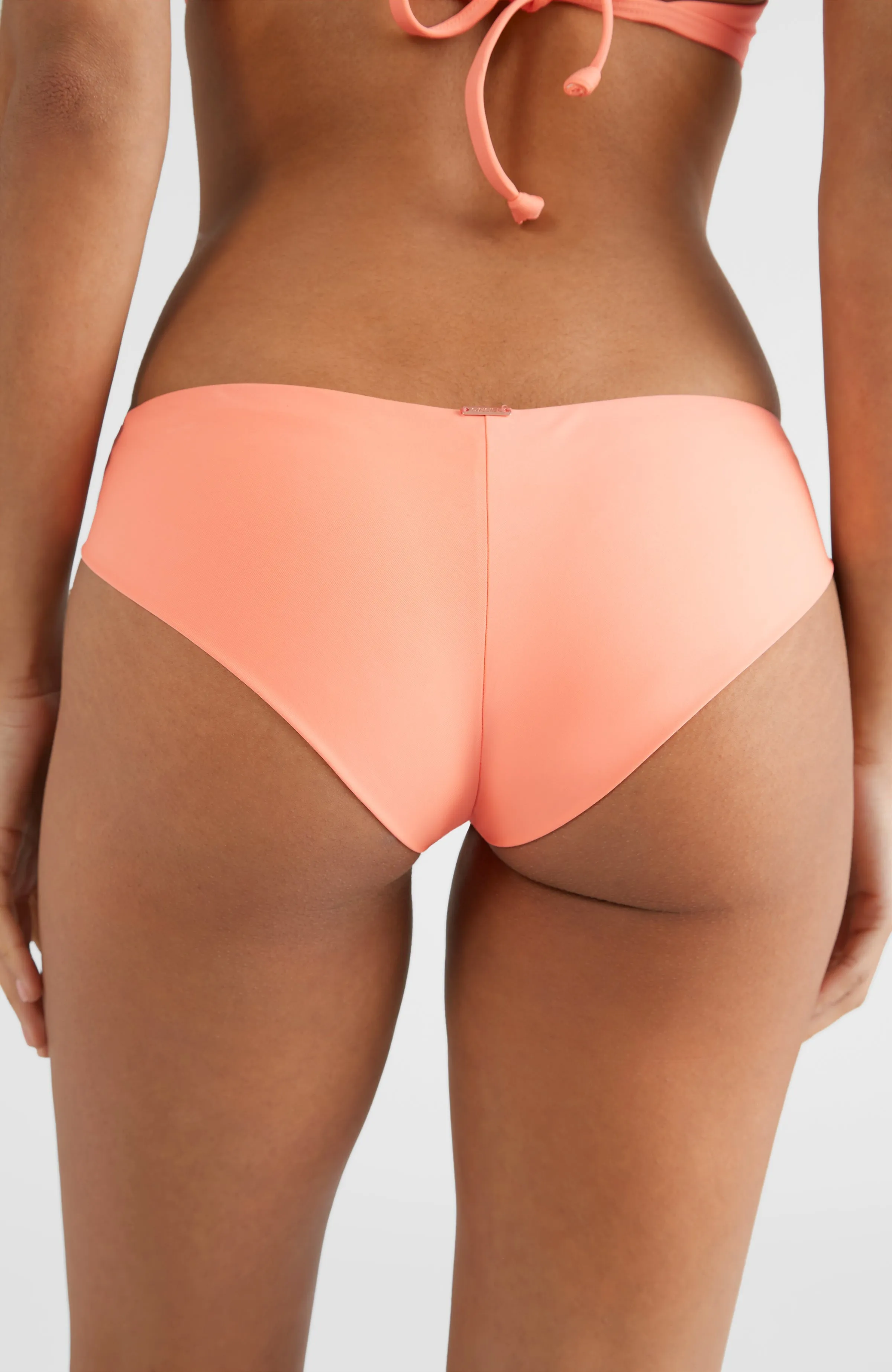 Maoi Bikini Bottoms | Neon Coral