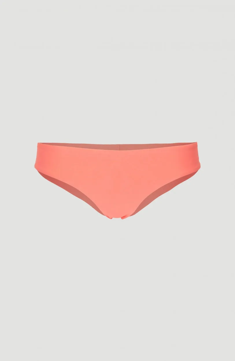 Maoi Bikini Bottoms | Neon Coral