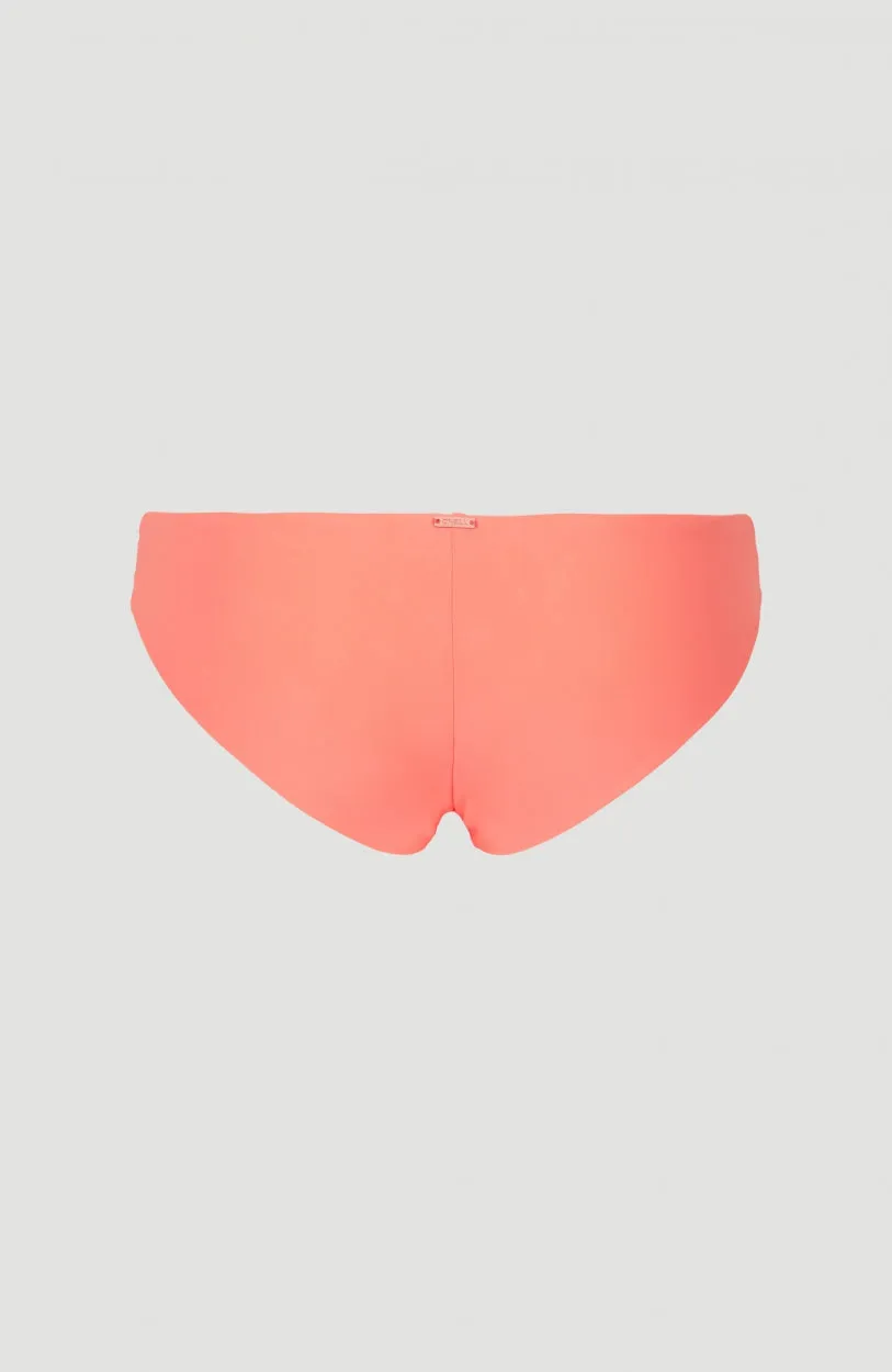 Maoi Bikini Bottoms | Neon Coral