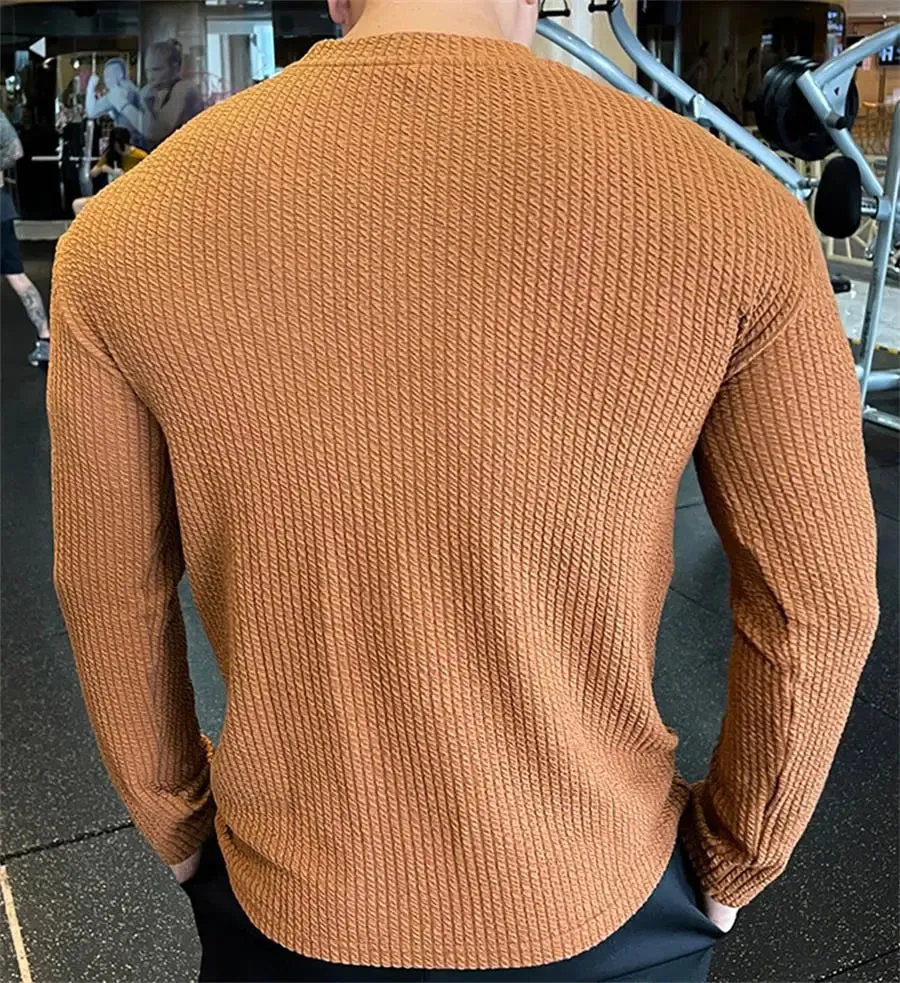 Men long Sleeve Shirt Loose Oversized Tops