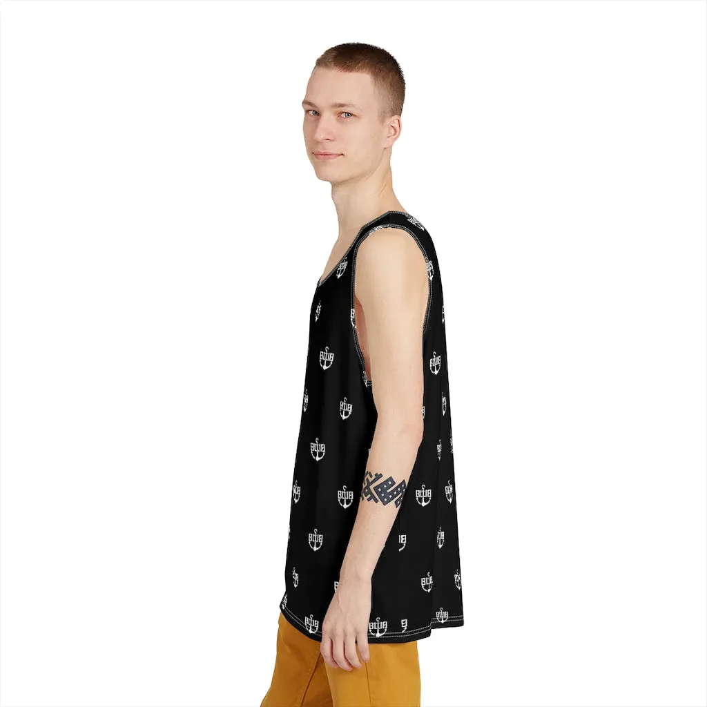 Men's Black BWB All Over Print Tank