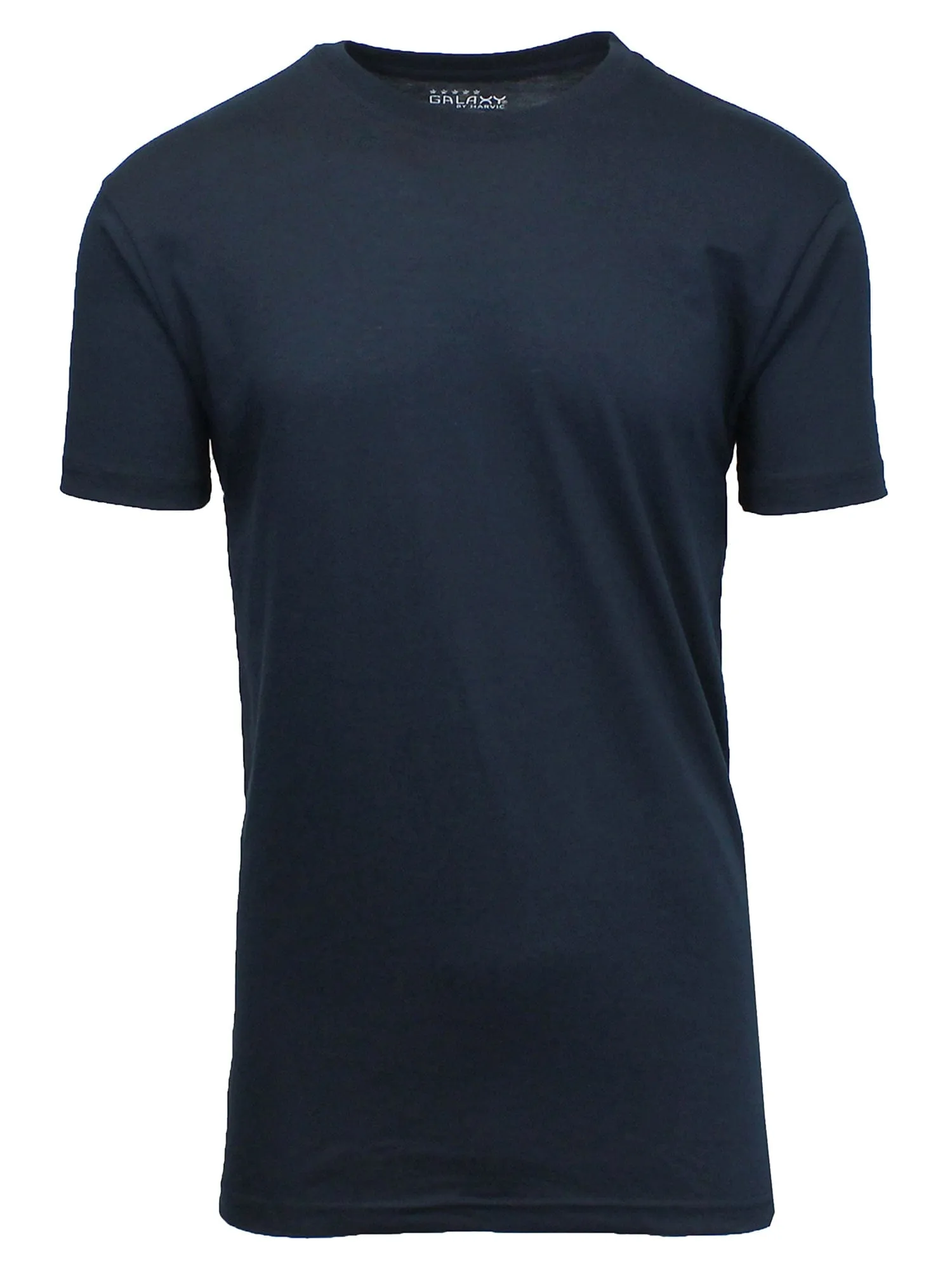 Men's Short Sleeve Crew Neck Modern Fit Cotton Blend Classic Tee (S-3XL)