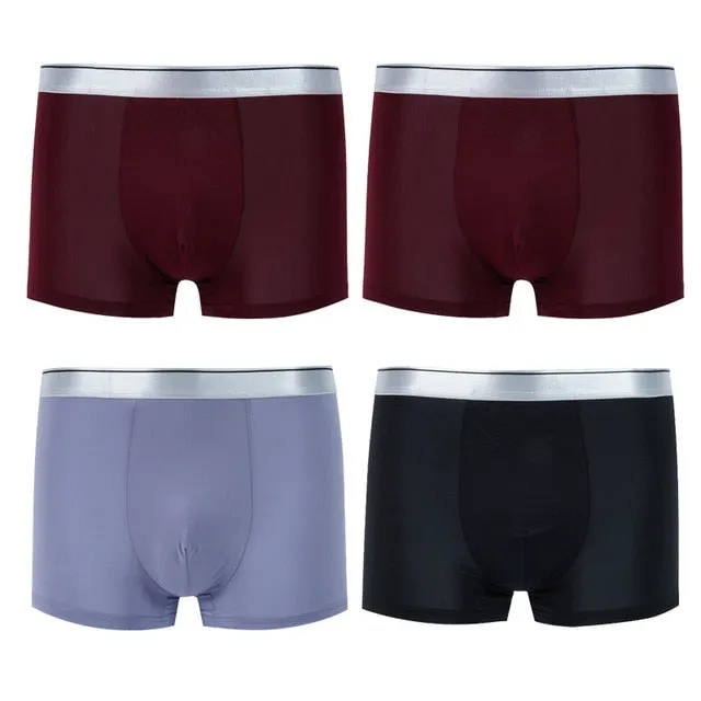 Men's Underwear Boxers Breathable Boxer Solid Sexy Underpants Comfortable Shorts Underwear