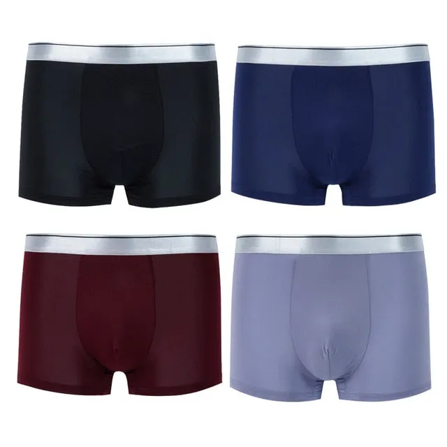 Men's Underwear Boxers Breathable Boxer Solid Sexy Underpants Comfortable Shorts Underwear