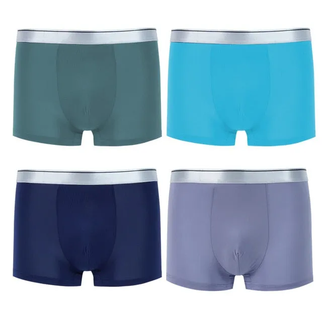 Men's Underwear Boxers Breathable Boxer Solid Sexy Underpants Comfortable Shorts Underwear