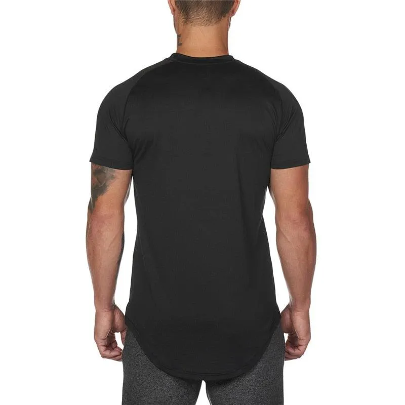 Mesh T-Shirt Clothing - Tight Gyms Mens Summer New Brand - Tops Tees Homme Solid Quick Dry Bodybuilding Fitness Tshirt (TM8)(1U8)(TM7)(1U101)(1U100)