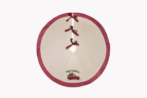 ML17131-Christmas Truck Tree Skirt 56''