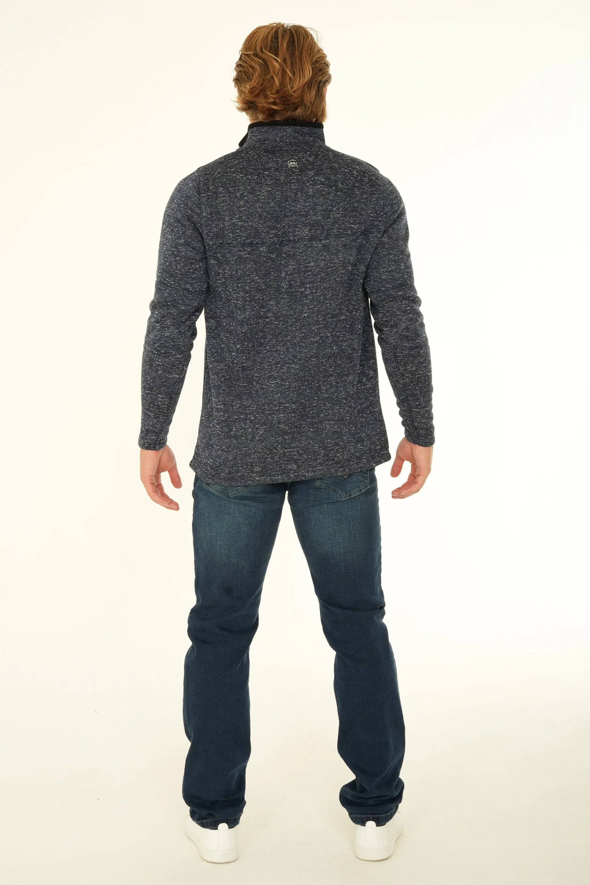 Mock-Neck Fleece