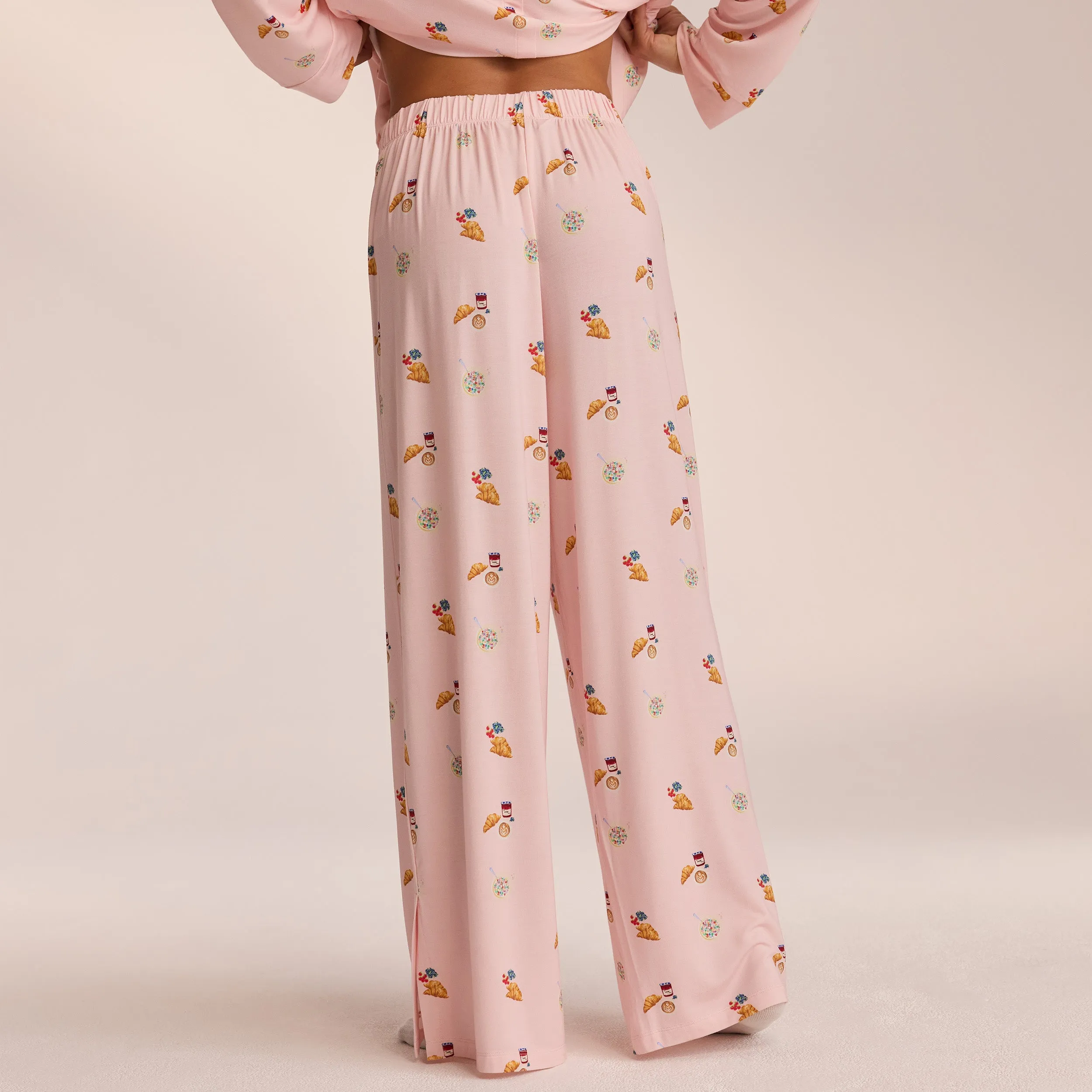 Modal Pyjama Bottoms - Pink