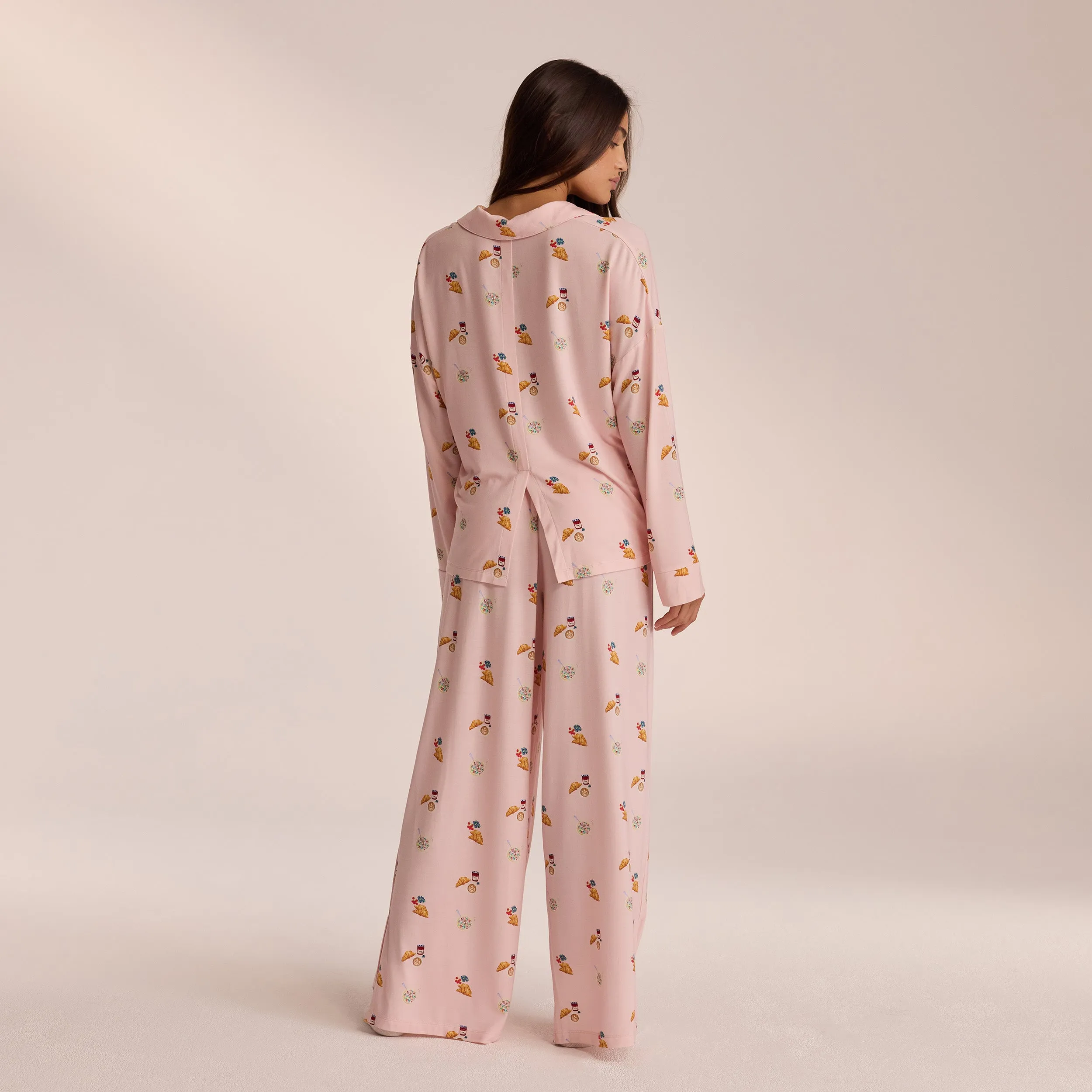 Modal Pyjama Bottoms - Pink