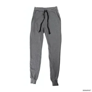 Organic Cotton Joggers - Heather Grey