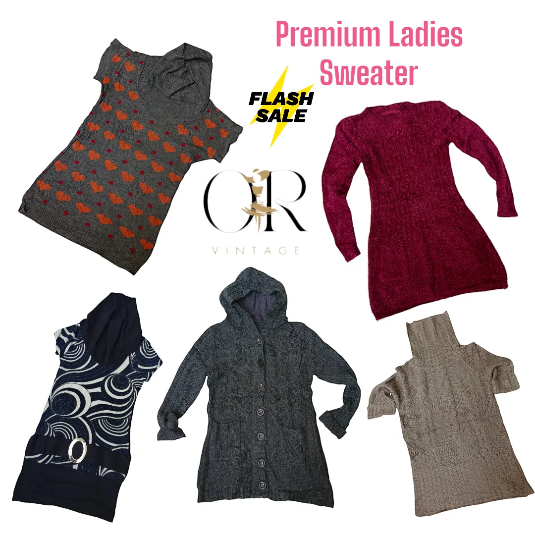 Premium Quality Ladies Sweaters – Effortless Elegance and Warmth 26-Pieces