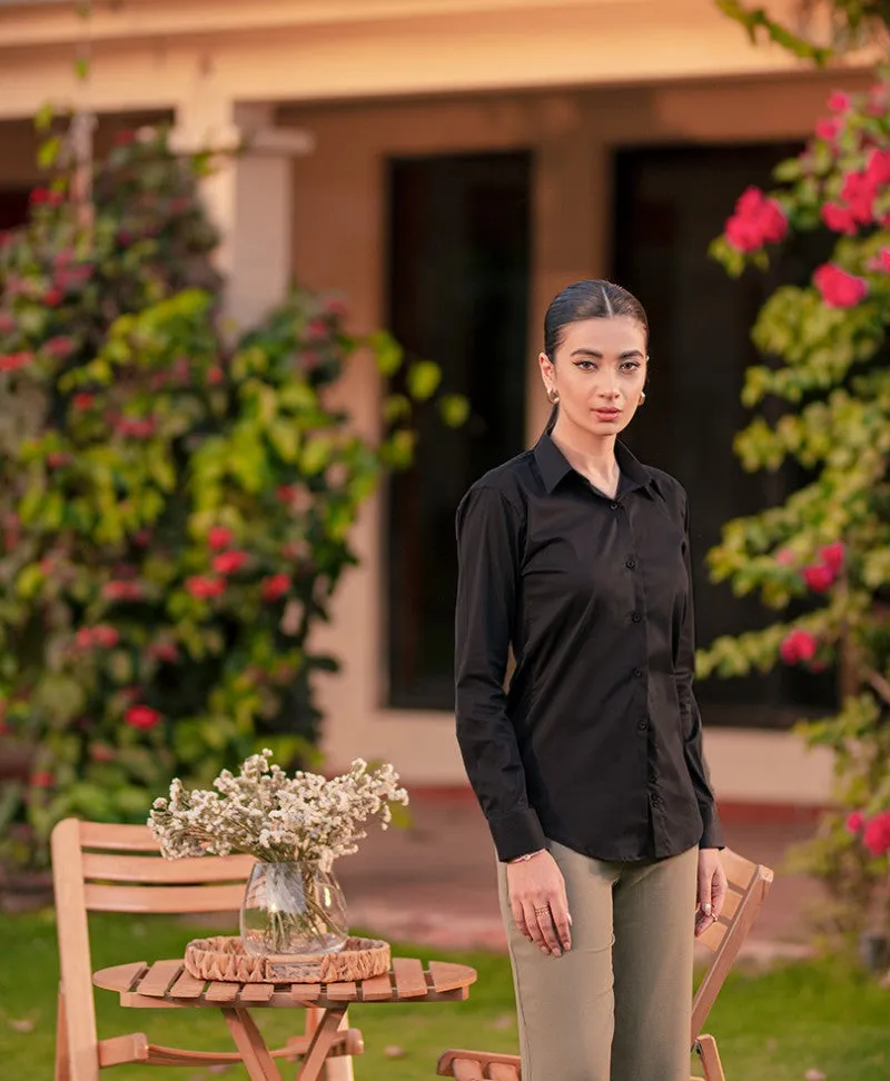 Pure Black Shirt (Women)